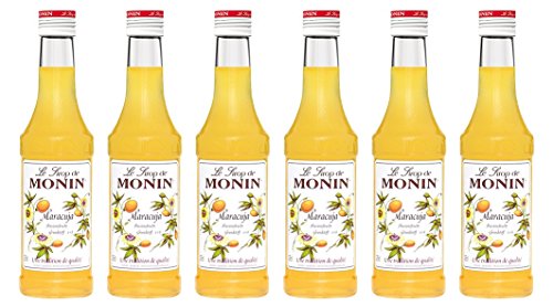 Monin Sirup Maracuja (Passionsfrucht), 0,25L, 6er Pack von MONIN