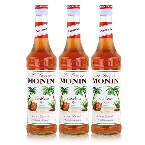 Monin Sirup Rum "Caribbean", 0,7L 3er Pack von MONIN