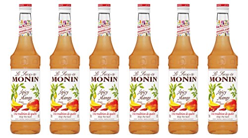 Monin Sirup Spicy Mango, 0,7L, 6er Pack von MONIN