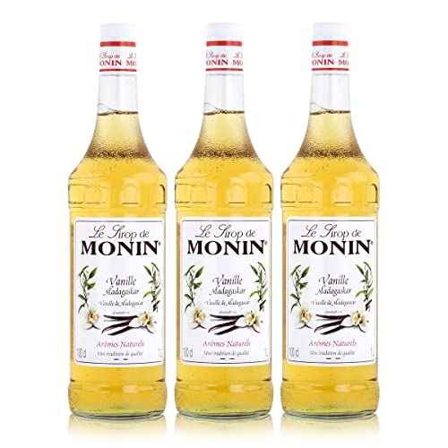 Monin Sirup Vanille, 1,0L 3er Pack von MONIN