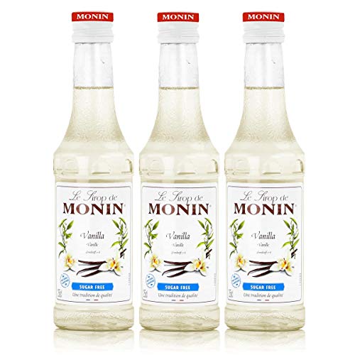 Monin Sirup Vanille Light, 0,25L 3er Pack von MONIN