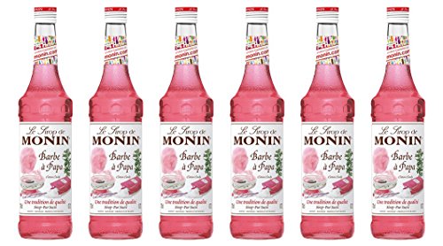 Monin Sirup Zuckerwatte, 0,7L, 6er Pack von MONIN