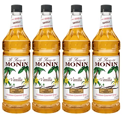 Monin Sirup Vanille Madagaskar 4 x 1l von MONIN