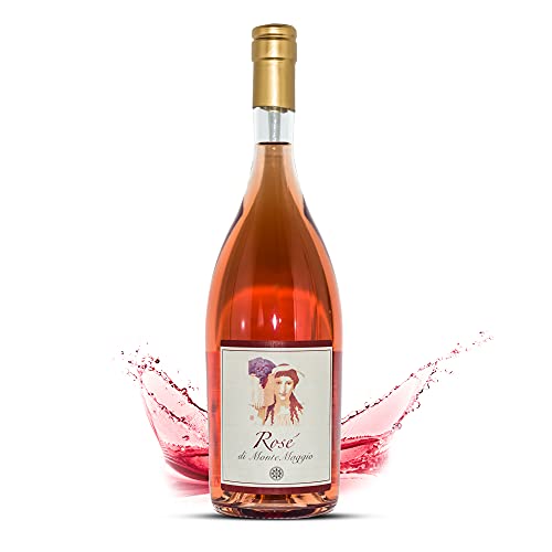 Rose di Montemaggio - Toskanischer Bio- Roséwein - Trockener Luxuriöser Edler Organisch - 100% Sangiovese - Wein aus Italien - Glaskorken - Fattoria di Montemaggio - 0.75L - 1 Flasche von MONTEMAGGIO