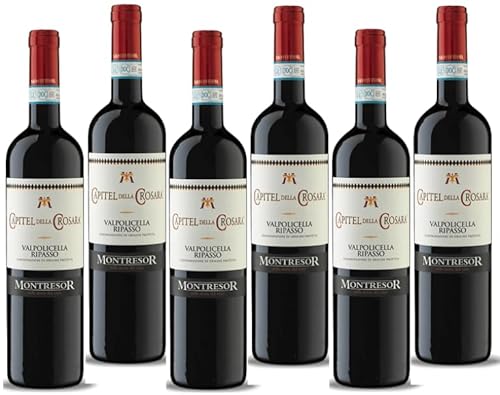 MONTRESOR CAPITELDELLA CORSARA VALPOLICELLA RIPASSO 2021 DOC 75 CL 6 BOTTIGLIE von MONTRESOR