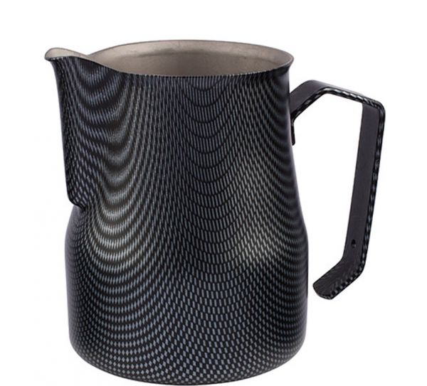 Motta - Aufschäumbecher Europa Carbon-Design 50cl von Metallurgica Motta