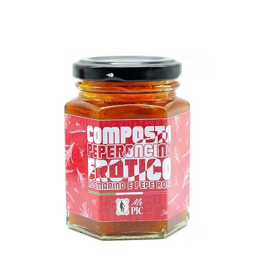 Kompott aus Chili Erotic®, Rosmarin und rosa Pfeffer 110 g von MR. PIC