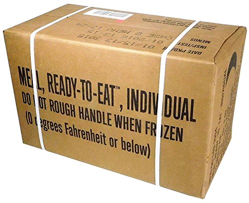 MRE Meals Ready to Eat, US Rationen EPA Case A oder B (Case A Insp 2020) von MRE US