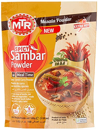 MTR Würziges Sambar-Masala-Pulver, 100 g von MTR