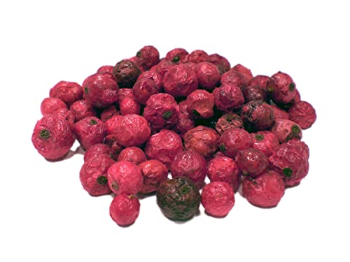 Bio rote Johannisbeeren gefriergetrocknet I 100% Ganze / Bruch Frucht I Trockenfrucht I Beeren Obst I 100g Inhalt von MÜSLI MÜHLE Kernig Kornig Knusprig