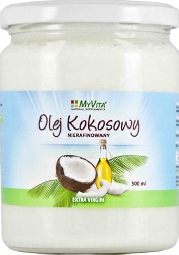 Unraffiniertes Kokosöl 500 ml MYVITA von MYVITA