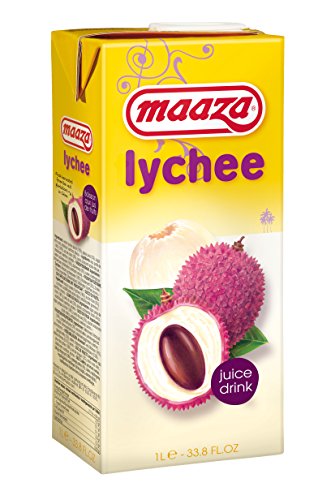 Maaza Getränke Litschi Tetrapak, 12er Pack (12 x 1 L) von Maaza