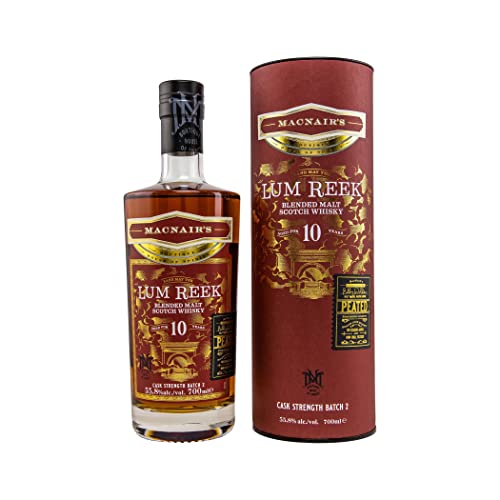 MacNair's Lum Reek 10 Years Old CASK STRENGTH Batch 2 55,8% Vol. 0,7l in Geschenkbox von MacNair's