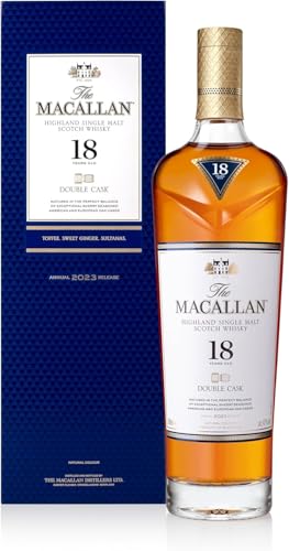 The Macallan 18 Years Old DOUBLE CASK 2023 43% Vol. 0,7l in Geschenkbox von Macallan