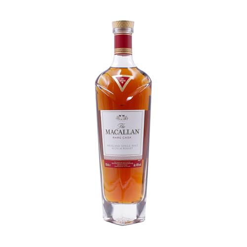 Macallan Rare Cask, Single Malt Scotch Whisky, mit Geschenkverpackung, sanfte Vanillenoten mit reichhaltigen Rosinen, 43% Vol, 700ml Einzelflasche von Macallan