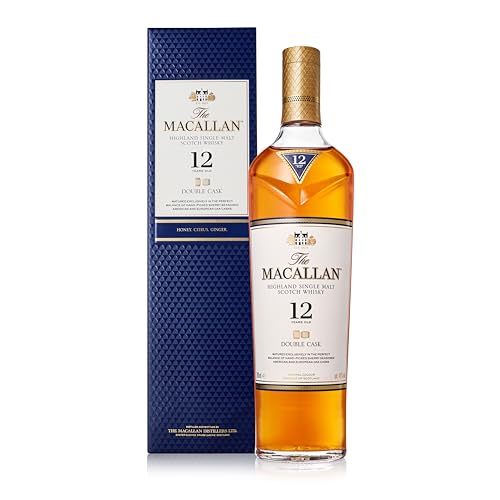 Macallan 12 Jahre | Double Cask | Single Malt Scotch Whisky | mit Geschenkverpackung | unverwechselbare Sherry-Noten | 40% Vol | 700ml Einzelflasche von Macallan