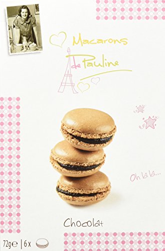 Macarons de Pauline Chocolat 72g, 3er Pack (3 x 72 g) von Macarons de Pauline