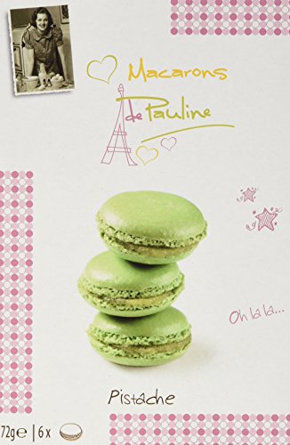 Macarons de Pauline Pistache 72g, 3er Pack (3 x 72 g) von Macarons de Pauline