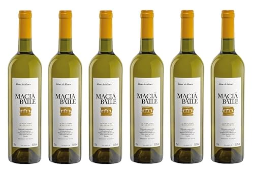 6x 0,75l - 2023er - Macià Batle - Blanc de Blancs - Vi de la Tierra de Mallorca I.G.P. - Balearen - Spanien - Weißwein trocken von Macià Batle