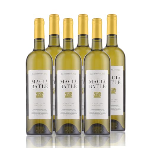 Macià Batle Blanc de Blancs Weißwein Wein trocken Spanien I Visando Paket (6 Flaschen) von Macià Batle