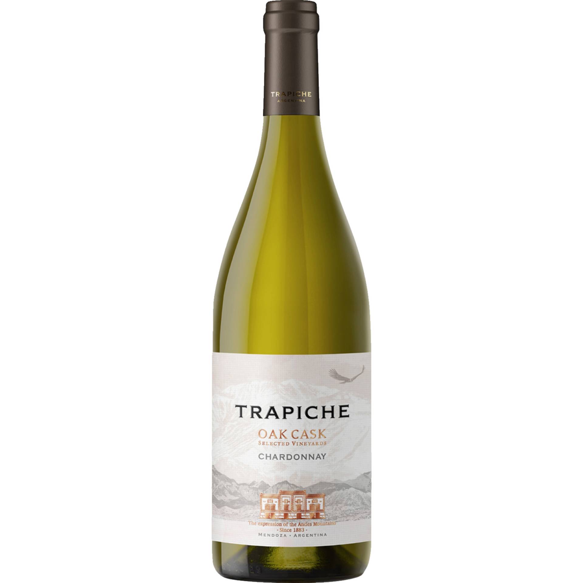 Trapiche Oak Cask Chardonnay, Mendoza, San Juan, 2023, Weißwein von Mack & Schühle, Neue Strasse 45, 73277 Owen, Deutschland