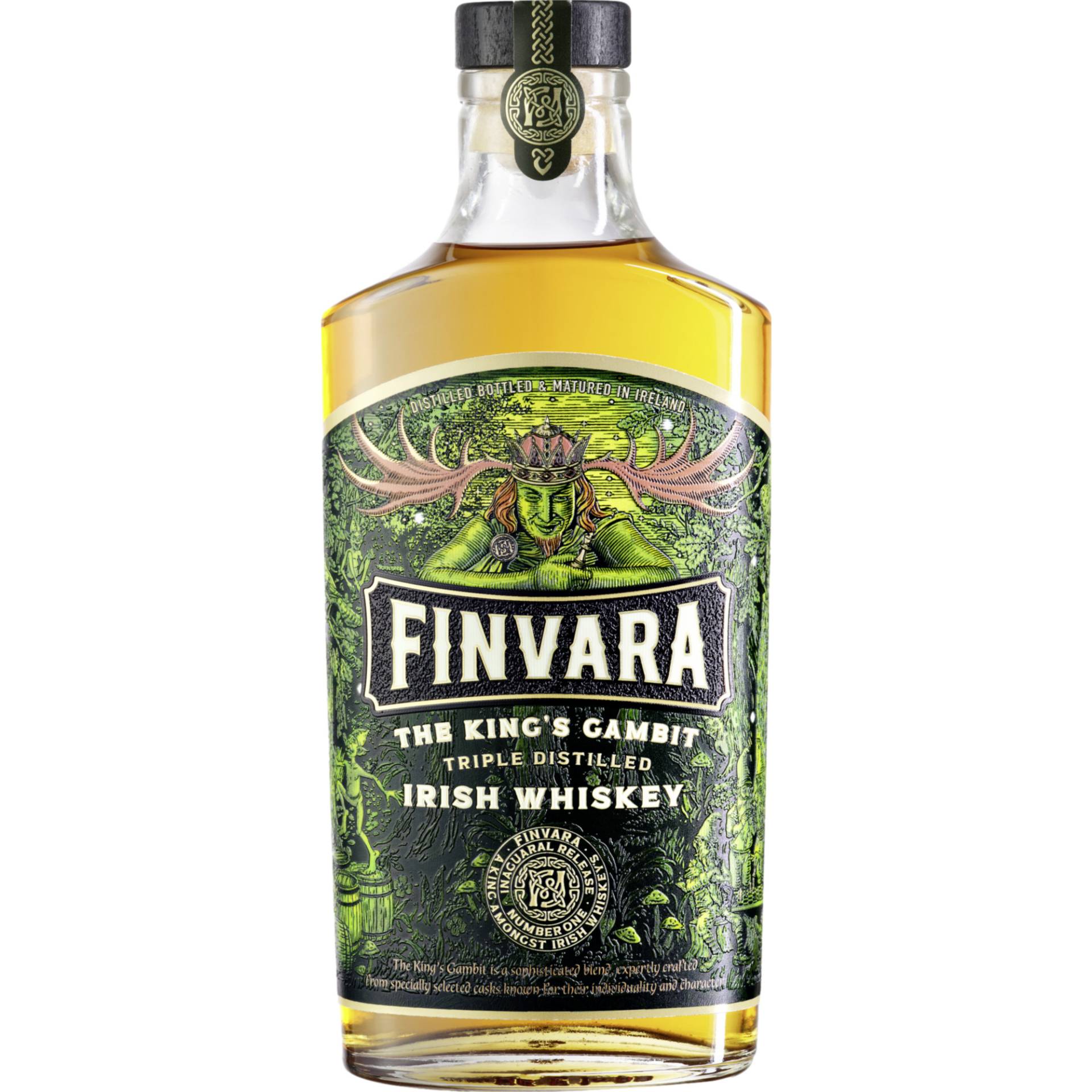 Finvara The Kings Gambit Whiskey, Irish Whiskey, 0,7 L, 43% Vol., Spirituosen von ‎Mack & Schühle AG - NEUE STRASSE 45, 73277 OWEN, DEUTSCHLAND