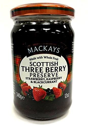 Mackays Scottish Strawberry Preserve 340g - schottische Erdbeermarmelade von Mackays