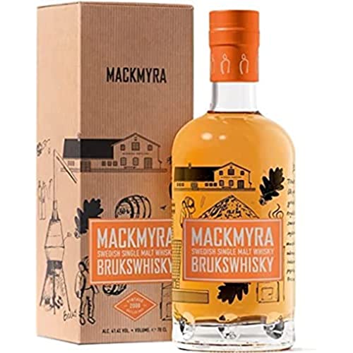 Mackmyra Distillery Brukswhisky Vintage 2008 41.4% 1 Flasche, 1er Pack (1 x 700 ml) von Mackmyra