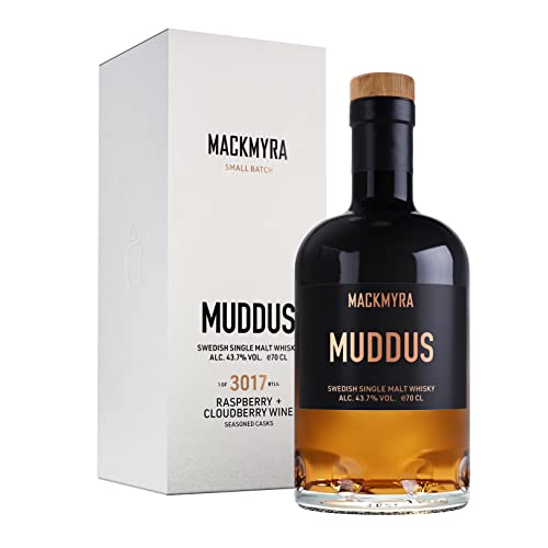 Mackmyra MUDDUS Swedish Single Malt Whisky 43,7% Vol. 0,7l in Geschenkbox von Mackmyra