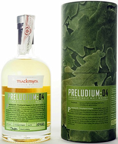 Mackmyra Preludium 04 Whisky 53,3% 50 Cl von Mackmyra