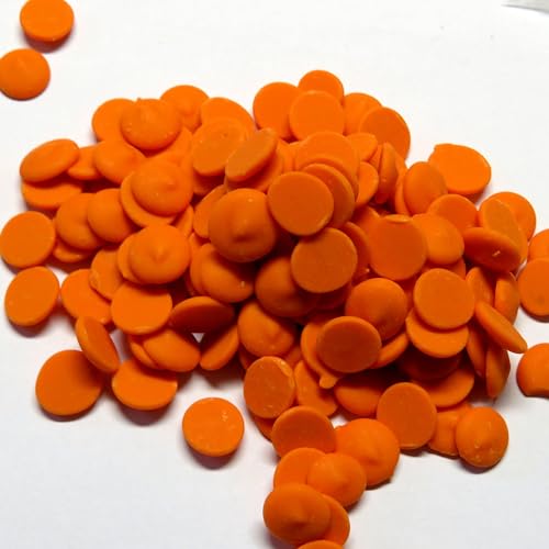 200g Callets Orange - Kuvertüre - von Madavanilla