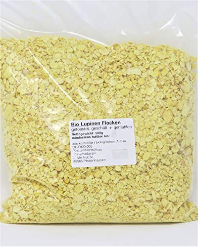 500g Bio Lupinenflocken- Lupinen Flocken von Madavanilla