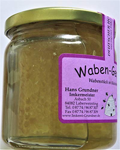 500g Wabenhonig - Wabe im Akazienhonig Honig von Madavanilla