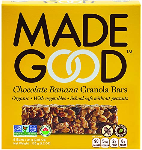 MadeGood Chocolate Banana Granola Bars glutenfrei bio 144g von MadeGood