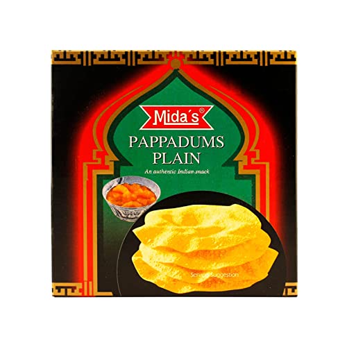 Mida's Pappadums Plain von Mado's London