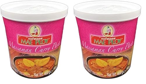 Mae Ploy Massaman Currypaste, 400 gramm (Packung mit 2) von Mae Ploy