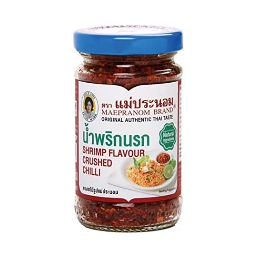 Maepranom Crushed Chilis mit getrockneten crushed Shrimps 67g von Mae Pranom