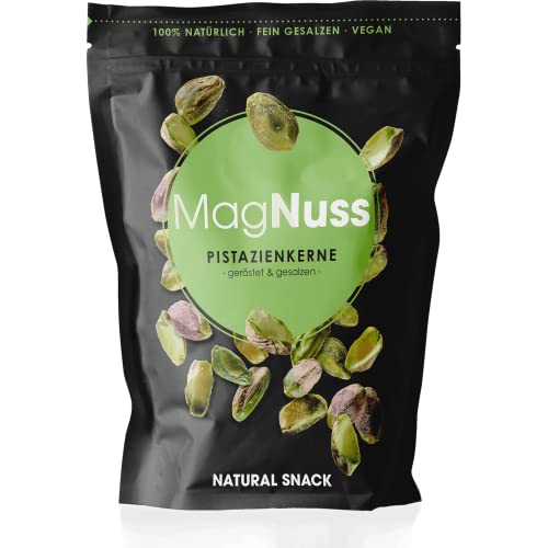 MagNuss Pistazienkerne | geröstet, gesalzen & geschält, 125g | vegan, glutenfrei von MagNuss