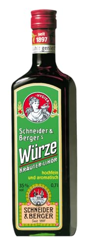 Würze | Kräuterlikör mit fein abgestimmtem Geschmack und ausgeprägter Bitternote | 0,7L | 35% vol. von Magenwürze