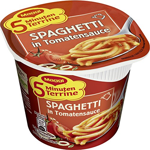 Maggi 5 Minuten Terrine Spaghetti in Tomatensauce von Maggi