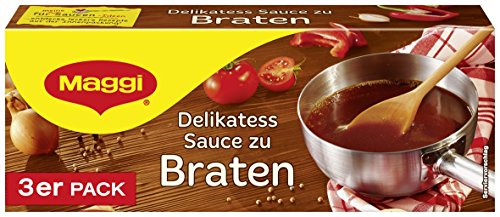 Maggi Delikatess Sauce zu Braten (3er Pack) von Maggi