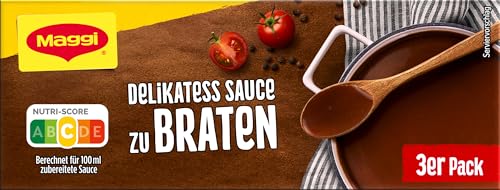 Maggi Delikatess Sauce zu Braten (3er Pack) von Maggi