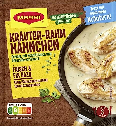 Maggi Fix Kräuter-Rahm-Hähnchen, 35 g von Maggi