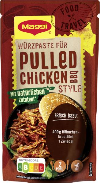 Maggi Food Travel Pulled Chicken BBQ Style von Maggi