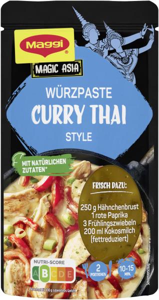 Maggi Food Travel Würzpaste für Curry Thai Style von Maggi