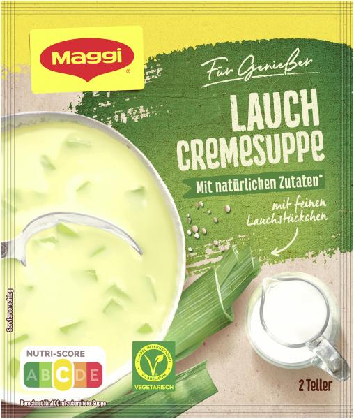 Maggi Für Genießer, Lauch Cremesuppe von Maggi