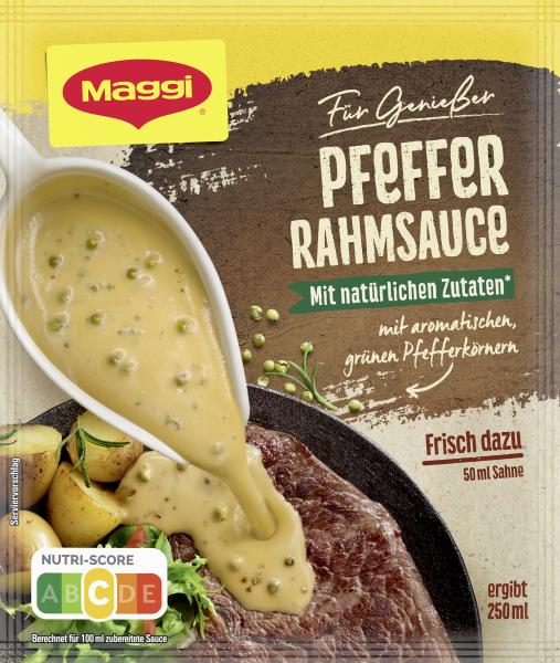 Maggi Für Genießer Pfeffer Rahmsauce von Maggi