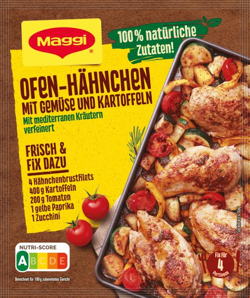 Maggi Fix Natürlich & Bewusst Hähnchen mit Gemüse & Kartoffeln von Maggi