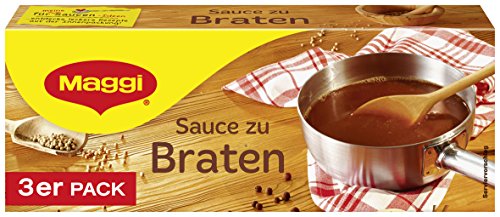 Maggi Sauce zu Braten, 3er Pack, ergibt 3 x 250 ml, 14er Pack von Maggi