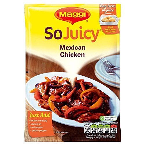 Maggi So Juicy Cooks in der Tasche Mexican Chicken (40 g) - Packung mit 6 von Maggi